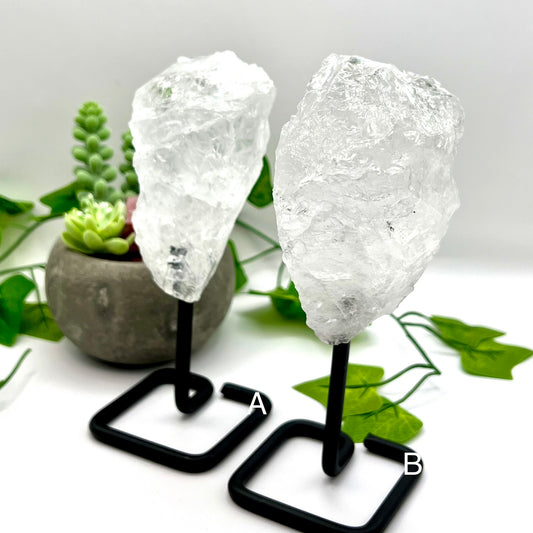 Clear Quartz with Stand